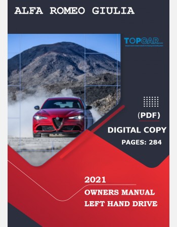 alfa romeo giulia 2021 owners manual